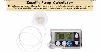 Insulin Pump Calculator