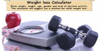Weight loss Calculator