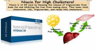 Cholesterol Lowering Niacin