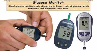 Diabetes glucose meter